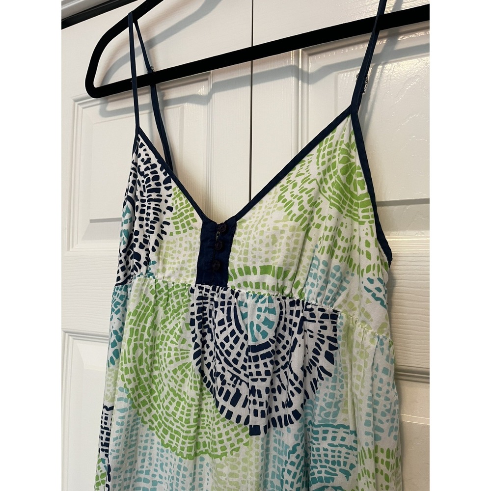 Y2K Aeropostale Babydoll Mini Spaghetti Strap Sundress 100% Cotton Lined S